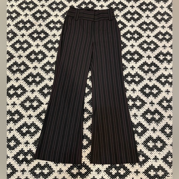 Y2K high rise express designestudio flare trousers size 0 - Picture 8 of 14